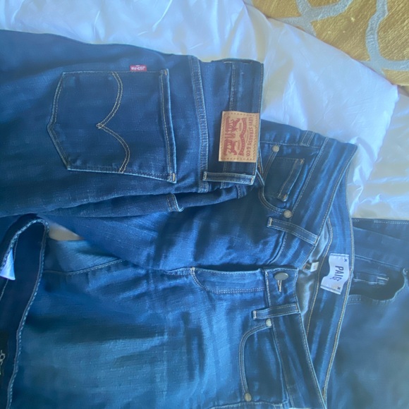 Lot 12 pairs designer skinny jeans 27 Paige AG - Picture 5 of 12